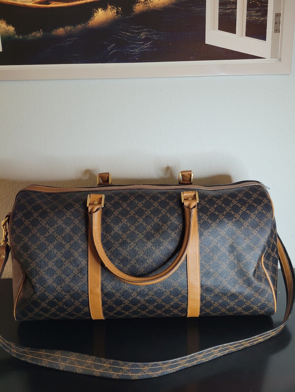 Bally Vintage XL Boston Duffel Bag - Picture 5 of 16